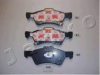 JAPKO 50002 Brake Pad Set, disc brake